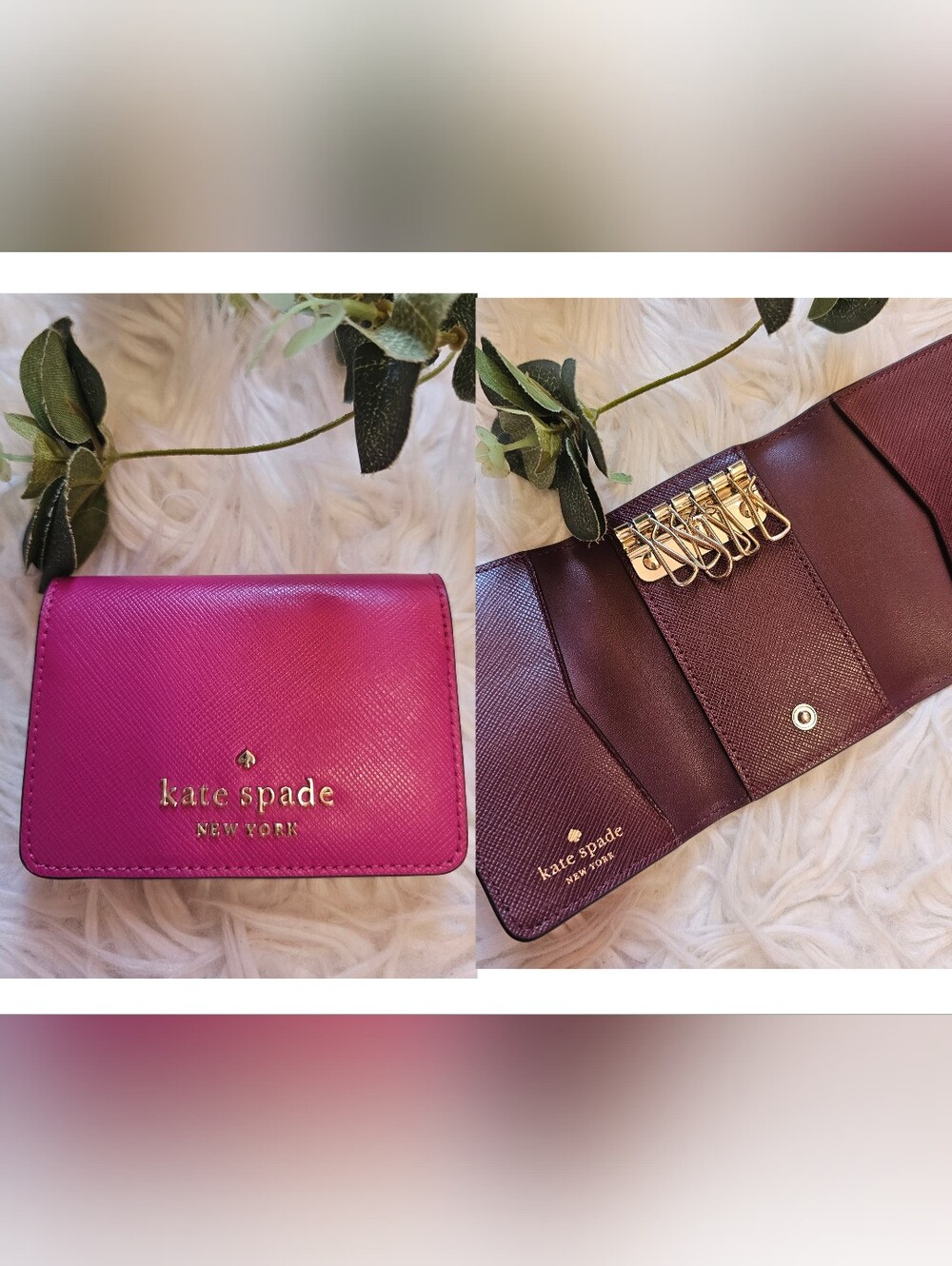 Kate Spade Staci Keyholder Trifold: NWOT